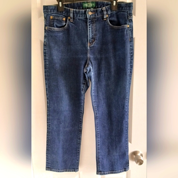 LRL Lauren Jeans Co. Ralph Lauren Petite Denim Jeans – Size 14P - Picture 1 of 5